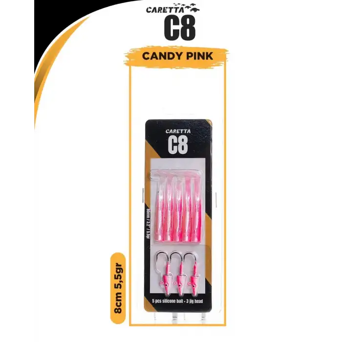 Caretta C8 8 Cm 5.5 Gr Silikon Yem