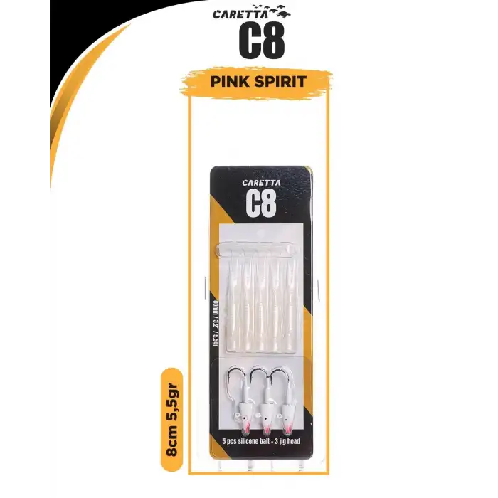 Caretta C8 8 Cm 5.5 Gr Silikon Yem