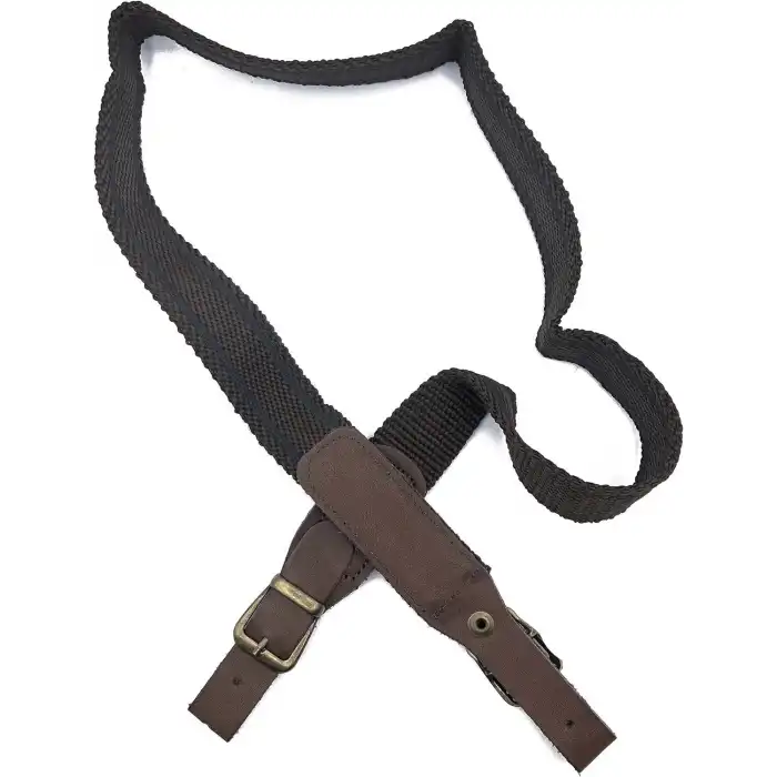 Çetin Av Kaliteli Kaydırmaz Tüfek Askı Kayışı Universal Kahverengi