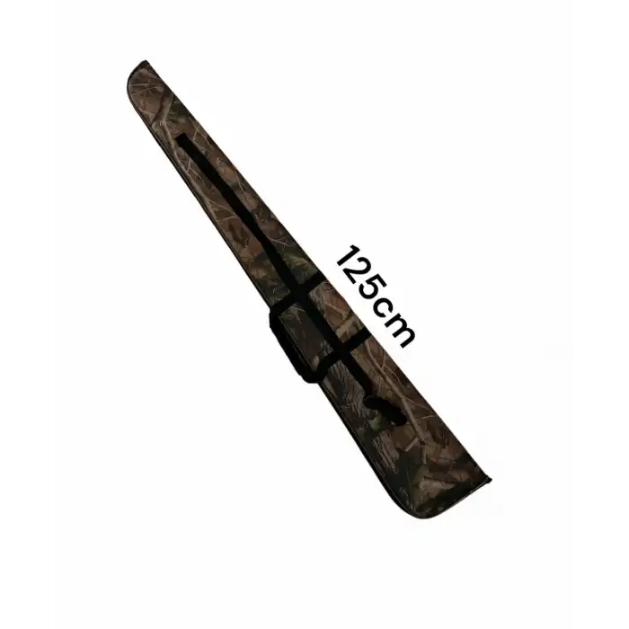 Çetin Av Kaliteli Tüfek Kılıfı Kamuflaj Desen 125cm