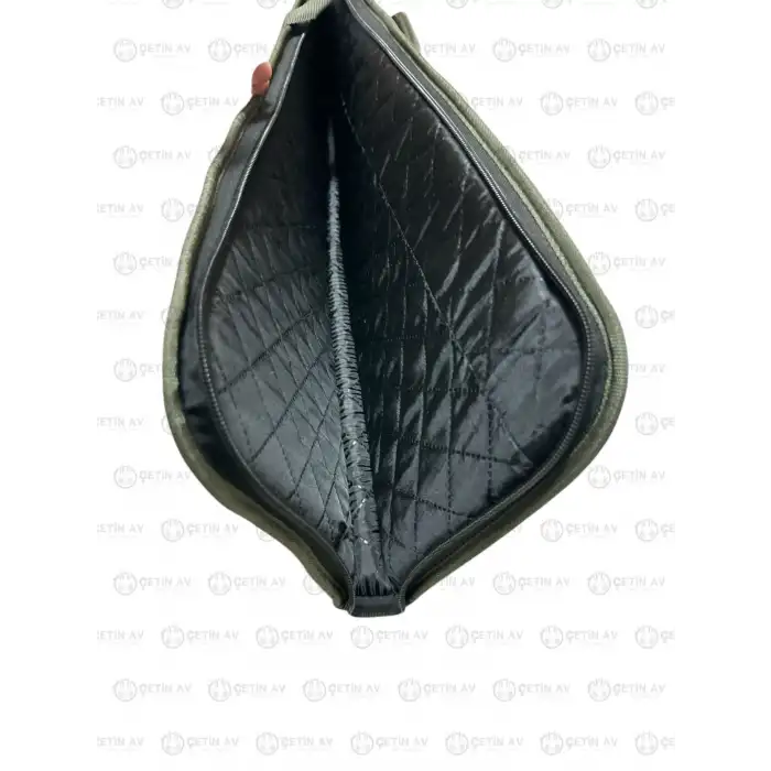 Çetin Av Lüks Süet Tüfek Kılıfı 130 cm / Yeşil