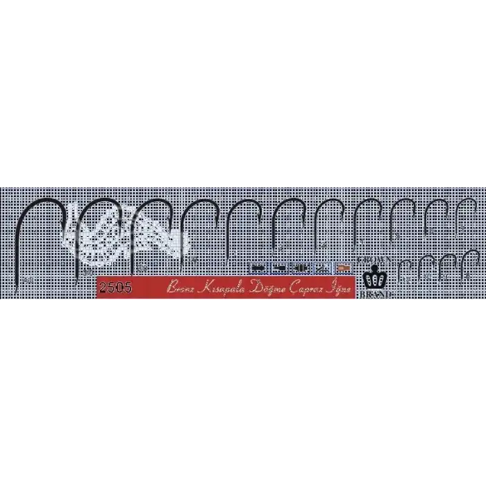 Crown 2505 Olta İğnesi 100 Adet