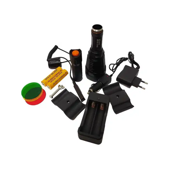 Gold Silver QS-2800 Profesyonel Uzun Menzil Tüfek ve El Feneri