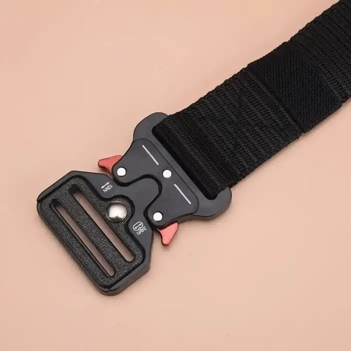 Güçlendirilmiş Taktik Kemer Palaska Siyah