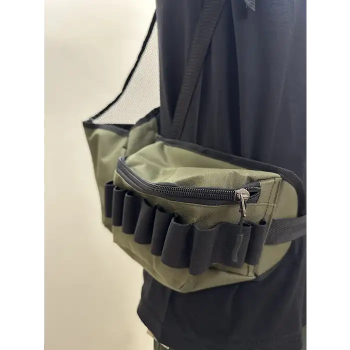 Hunthink HS060 VestPack Haki Çantalı Avcı Yeleği