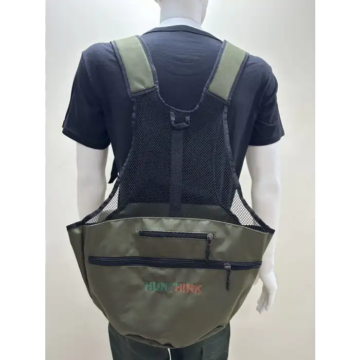 Hunthink HS060 VestPack Haki Çantalı Avcı Yeleği