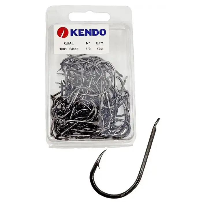Kendo (1001) Chinu Black Nikel Olta İğnesi 100 Adet