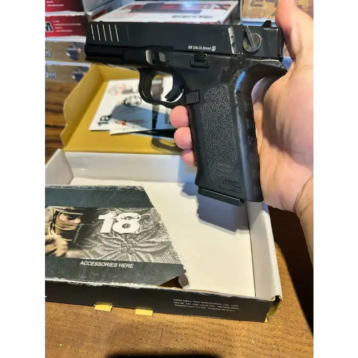 KWC Glock 17 G 18 Blowback Havalı Tabanca - CO2 4.5 mm / KM19