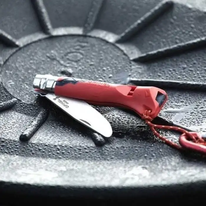 Opinel Inox No 7 Outdoor Paslanmaz Çelik Çakı (Kırmızı)