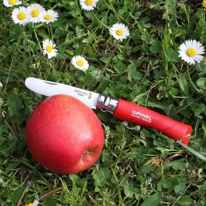 Opinel Inox No 7 Paslanmaz Çelik Çakı (Kırmızı)