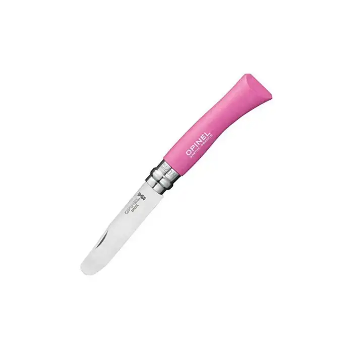 Opinel Inox No 7 Paslanmaz Çelik Çakı (Pembe)
