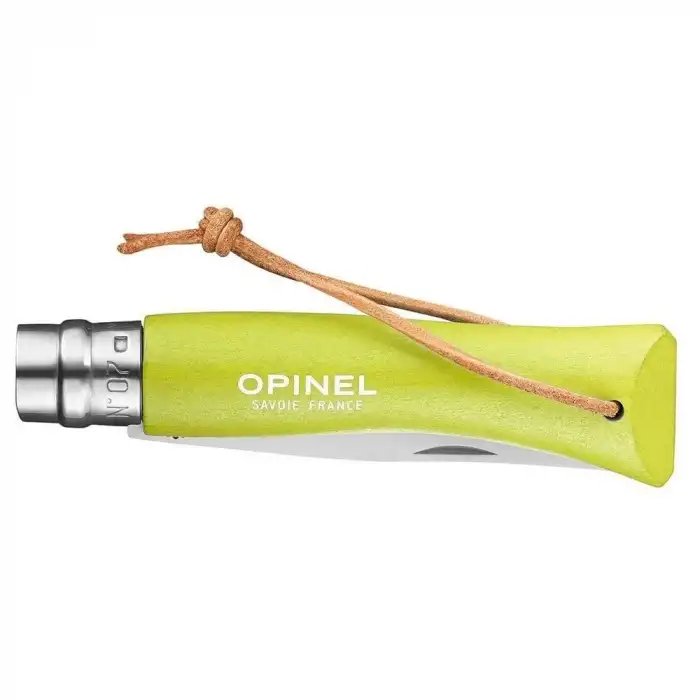 Opinel Inox Trekking 7 No Paslanmaz Çelik Çakı (Açık Yeşil)