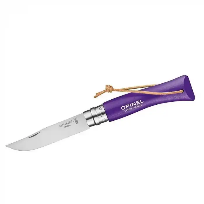 Opinel Inox Trekking 7 No Paslanmaz Çelik Çakı (Mor)