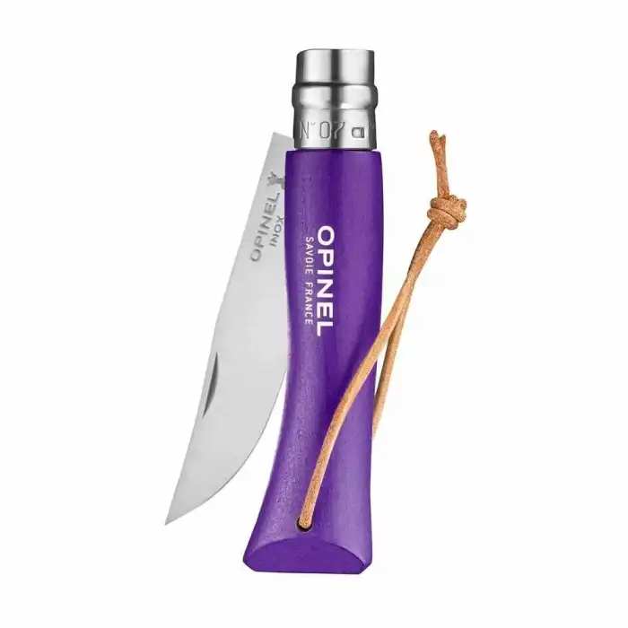 Opinel Inox Trekking 7 No Paslanmaz Çelik Çakı (Mor)