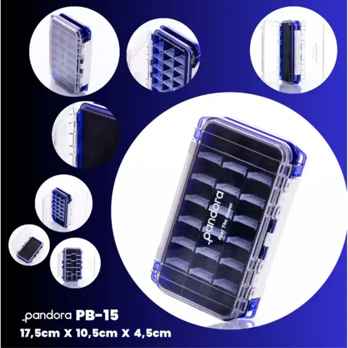 Pandora Balıkçı Kutusu PB15 / 17.5 X 10.5 X 4.5cm