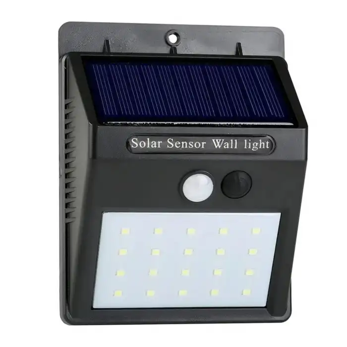 Panther Sensörlü Solar LED Duvar Lambası PT-2920