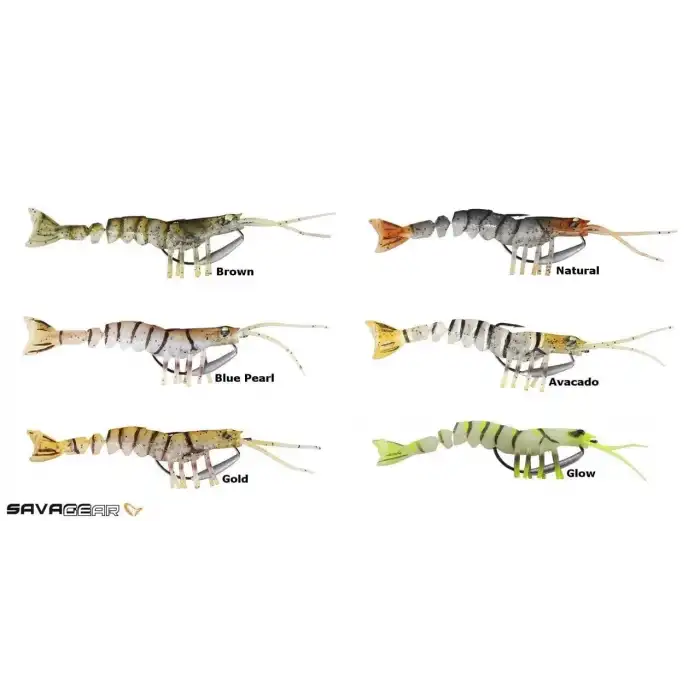 Savage Gear TPE Manic Shirimp 12,5cm 15g Suni Yem
