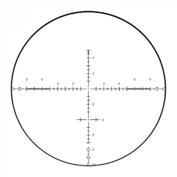 Swampdeer HD PRO Zero Stop 6-24X50 SFIR FFP-A Tüfek Dürbünü