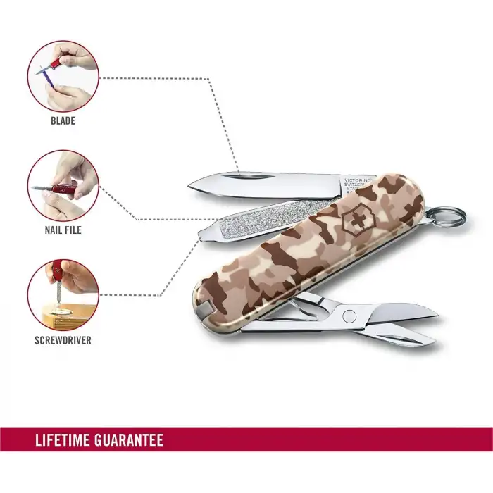 Victorinox 0.6223.941 Desert Camouflage Desenli İsviçre Çakısı