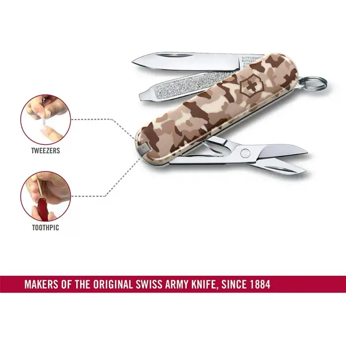 Victorinox 0.6223.941 Desert Camouflage Desenli İsviçre Çakısı