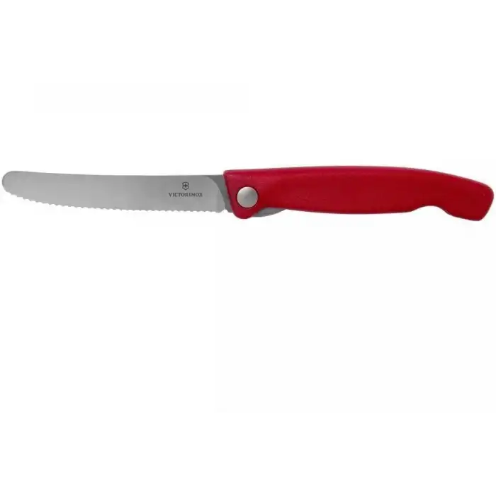 Victorinox 11cm Katlanır Domates Bıçağı Kırmızı 6.7831.FB