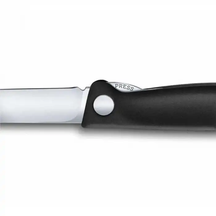 Victorinox 11cm Katlanır Domates Bıçağı Siyah 6.7803.FB