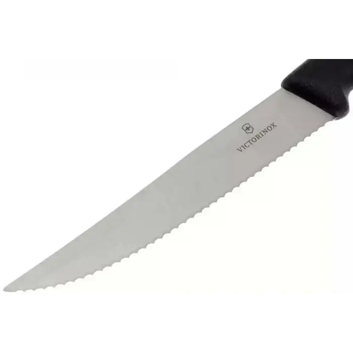 Victorinox 12cm Tırtıklı Biftek Bıçağı 2li Siyah 6.7933.12B