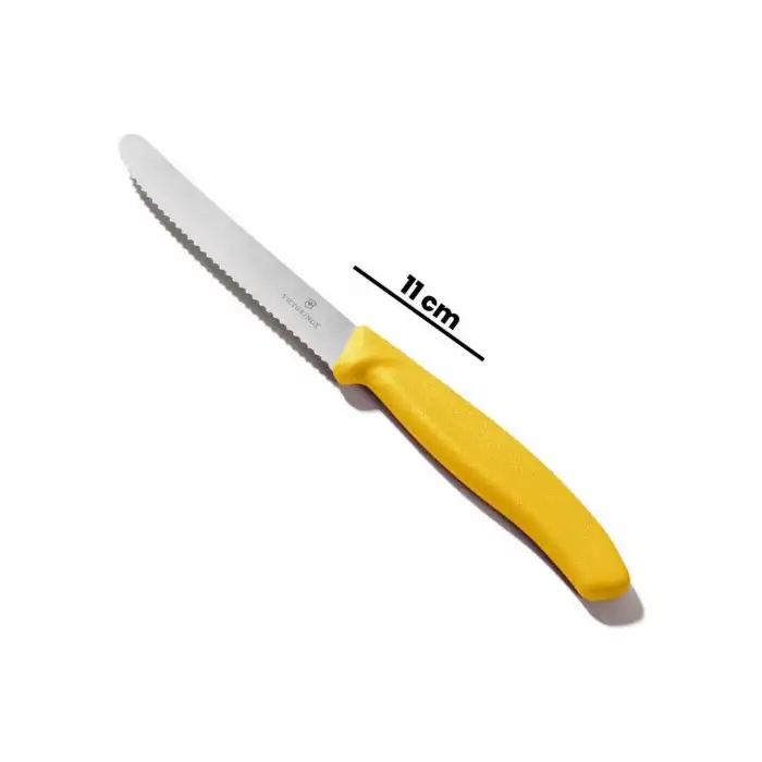 Victorinox SwissClassic 11cm Tırtıklı Domates ve Softa Bıçağı 6.7836.L118