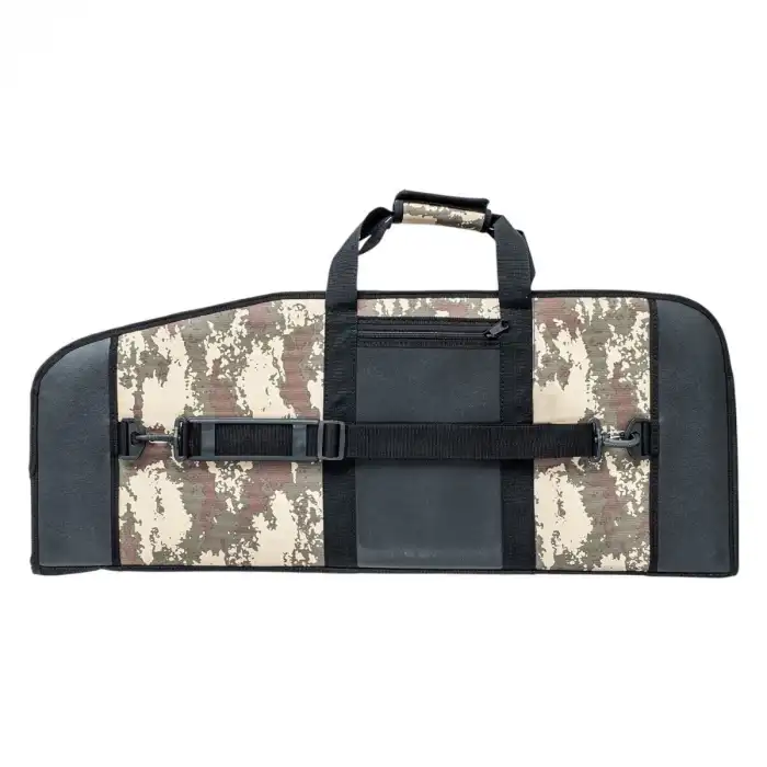 YT Hobby Imperteks Deri 80cm Şarjörlü Bullpup Tüfek Kılıfı - Dijital Kamuflaj