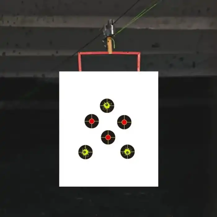 Yüksek Görünürlüklü Reaktif Atış Hedef Kağıdı 8 - Kendinden Yapışkanlı 2 li Paket