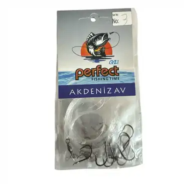 3 İğneli Yemli Dip Sazan Olta Takımı 10lu Paket - No:3