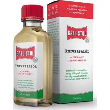 Ballistol Universal Yağ 50 ml (Cam Şişe)