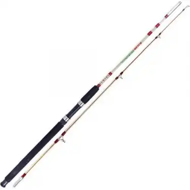 Bauer Crystal İki Parça Dolgu Şeffaf Bot Tekne Olta Kamışı 210cm / 100-200 gr