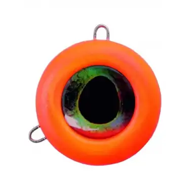 Big Eye İğnesiz Çift Kollu Melek Gözü Jig Yem - Turuncu