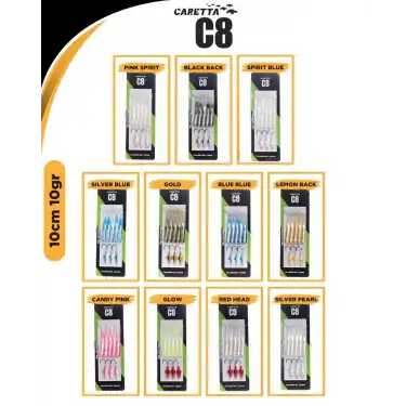 Caretta C8 10cm 10gr Lrf Silikon Yem