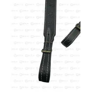 Çetin Av Suni Deri Geniş Tüfek Kayışı Süngerli - Siyah