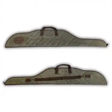 Hunterland Dürbünlü Tüfek Kılıfı Haki Sert Baklava Desen - 135cm