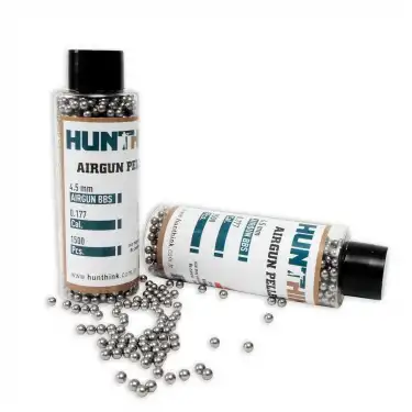 Hunthink 4.5 mm Çelik BBs Havalı Tabanca Mermisi (1500 Adet)