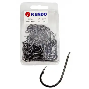 Kendo (1001) Chinu Black Nikel Olta İğnesi 100 Adet