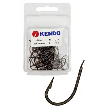 Kendo (505) Bronz Olta İğnesi 100 Adet