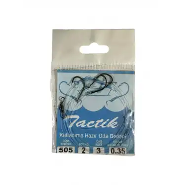 Kullanıma Hazır Olta Bedeni - 3 İğneli