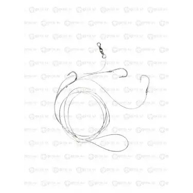 Üç İğneli Yemli Dip Hazır Olta Takımı 3 Adet