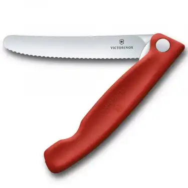 Victorinox 11cm Katlanır Domates Bıçağı Kırmızı 6.7831.FB