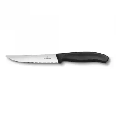 Victorinox 6.7933.12 12cm Tırtıklı Biftek Bıçağı - Siyah