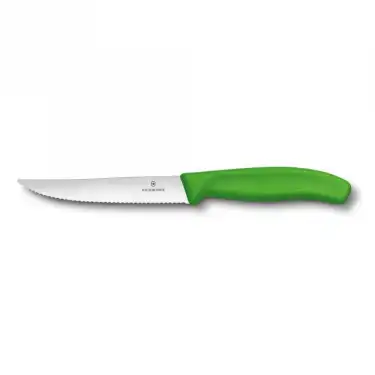 Victorinox 6.7936.12L4 12cm Tırtıklı Biftek Bıçağı - Yeşil