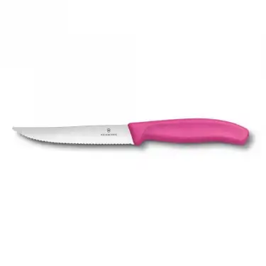 Victorinox 6.7936.12L5 12cm Tırtıklı Biftek Bıçağı - Pembe