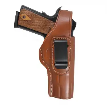 YT Hobby Belt Maşalı Deri Tabanca Kılıfı Sağ El - Taba