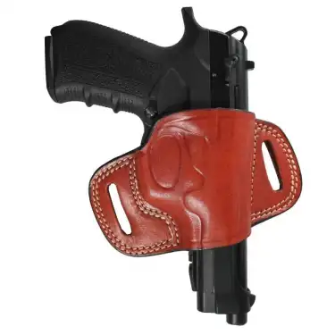 YT Hobby Spor Speed Deri Tabanca Kılıfı Sağ El - Taba