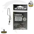 Bauer Rolling Swivel Snap Fırdöndü Klips 10 lu Paket - CF 2007