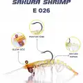 Caretta Sakura Shrimp 6,5g 76mm Silikon Karides Yem